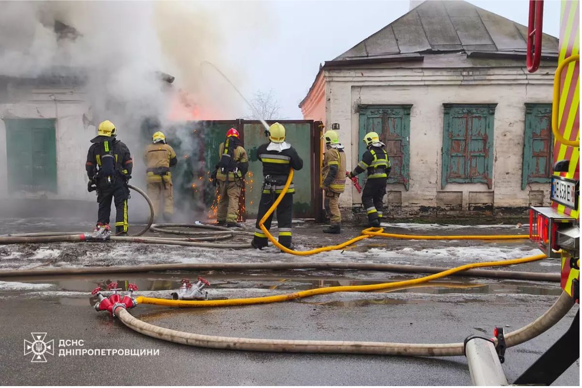 Загальна площа пожежі становила 30 квадратних метрів