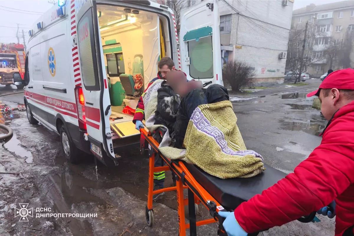 внаслідок загоряння 31-річний чоловік отримав опіки рук та ніг