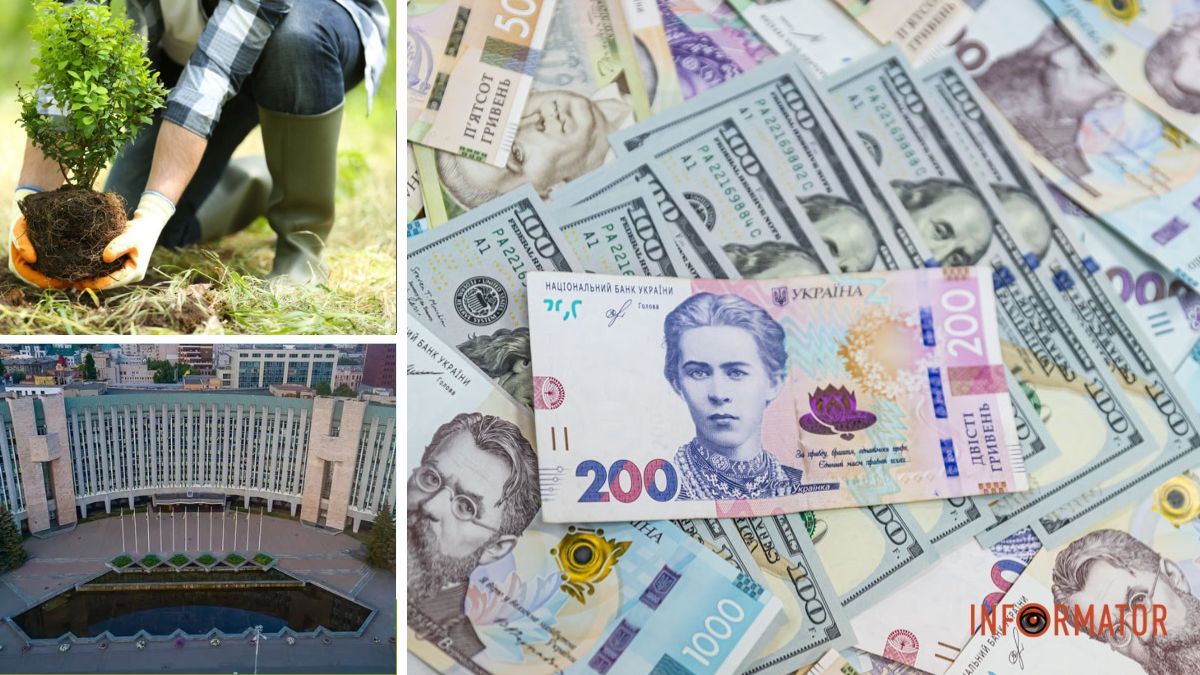 В Днепре городские власти хотят потратить 72 миллиона бюджетных средств на зеленые насаждения