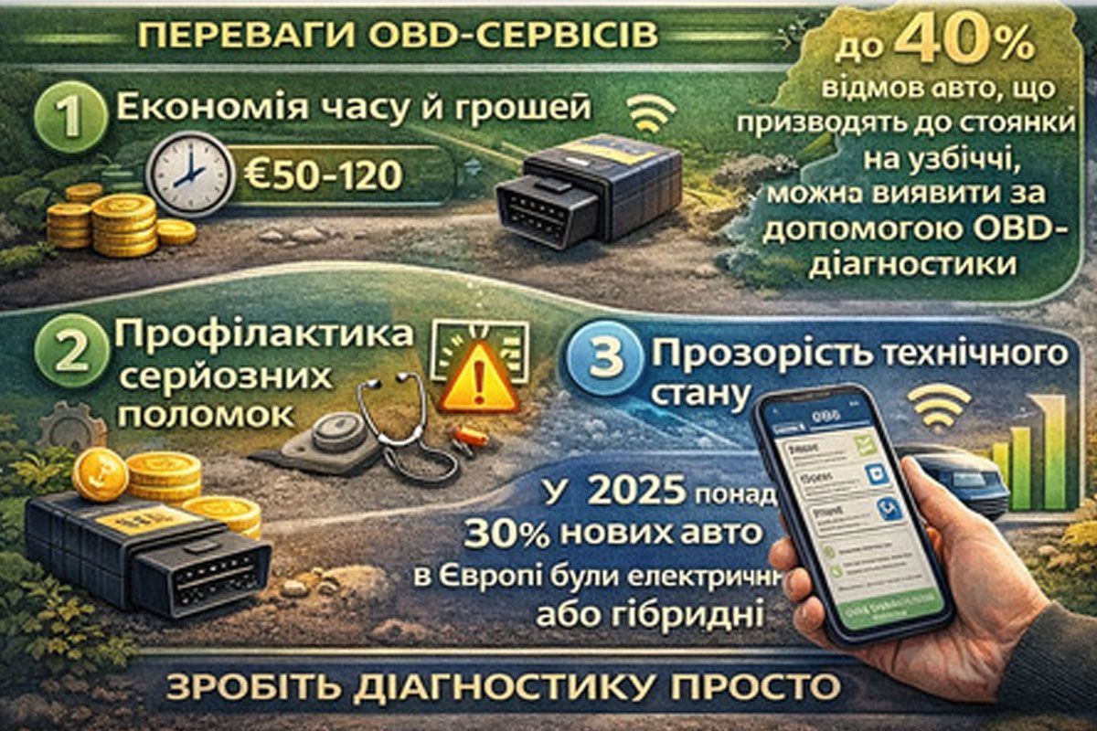 Сервіс OBD: що це, як працює і чому це важливо для кожного водія 2