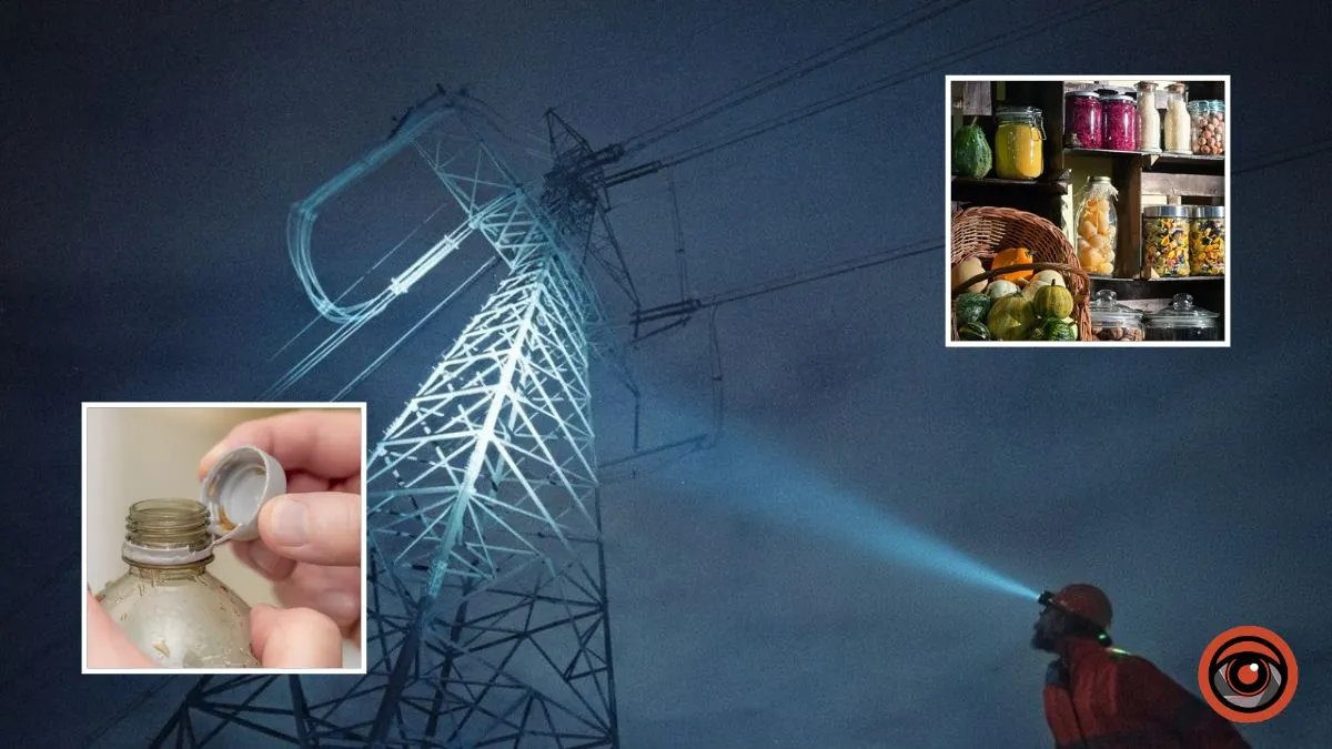 Три літри питної води, їжа та ліки: у МВС нагадали, що має бути вдома у випадку тривалих блекаутів