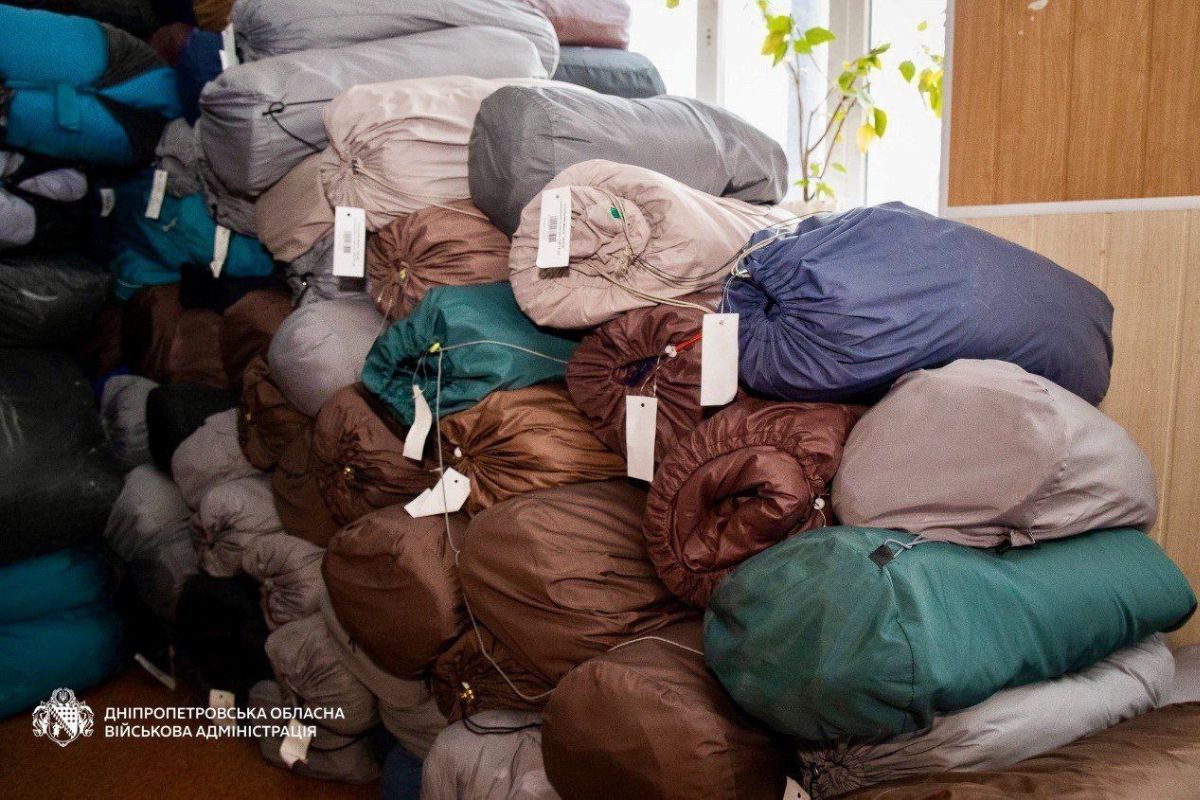 В Днепропетровской области первые 1350 жителей получили «Теплые свертки»