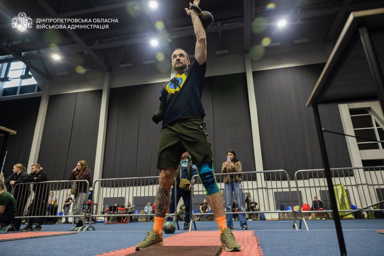 У Дніпрі відбувся турнір Dnipro Region Veteran's Power 2026