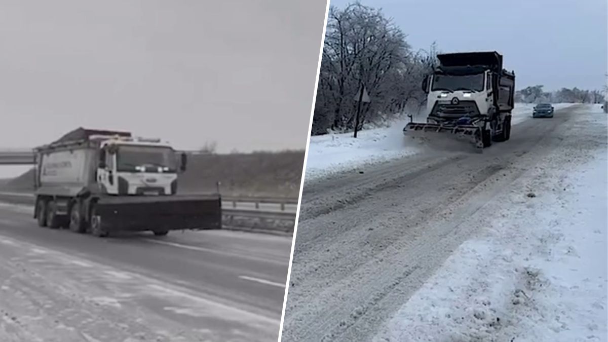 Понад 300 спецмашин працювали всю ніч: в ОВА розповіли, як у Дніпрі та області борються з ожеледицею