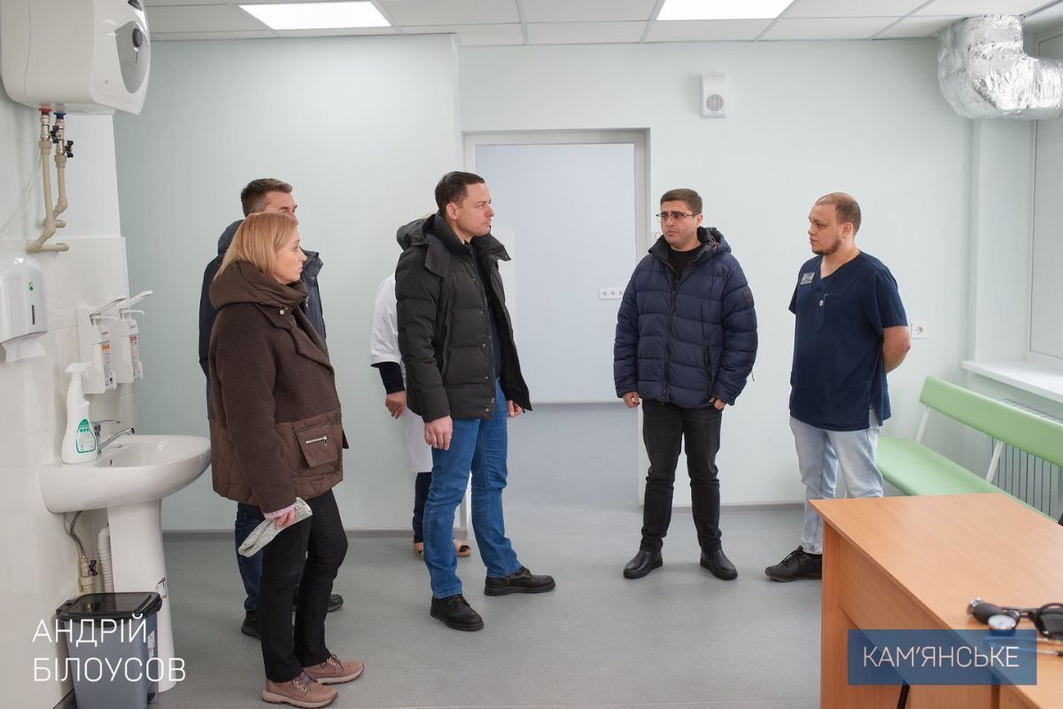У Кам’янському пройшло відкриття оновленого приймального відділення хірургічного корпусу у Міській лікарні №9