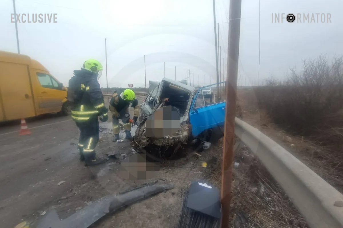 У п’ятницю, 20 лютого, поблизу селища Миколаївка Синельниківського району Дніпропетровської області сталась ДТП