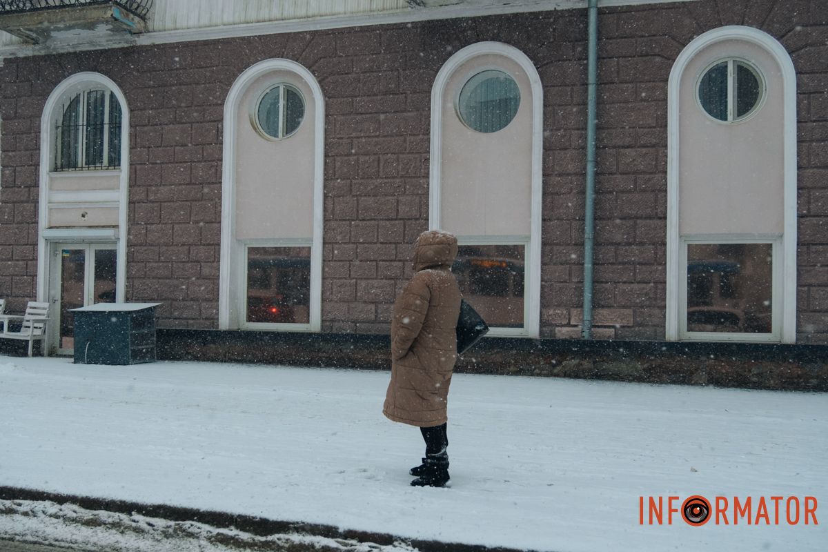 У п’ятницю, 20 лютого, у Дніпрі ускладнились погодні умови