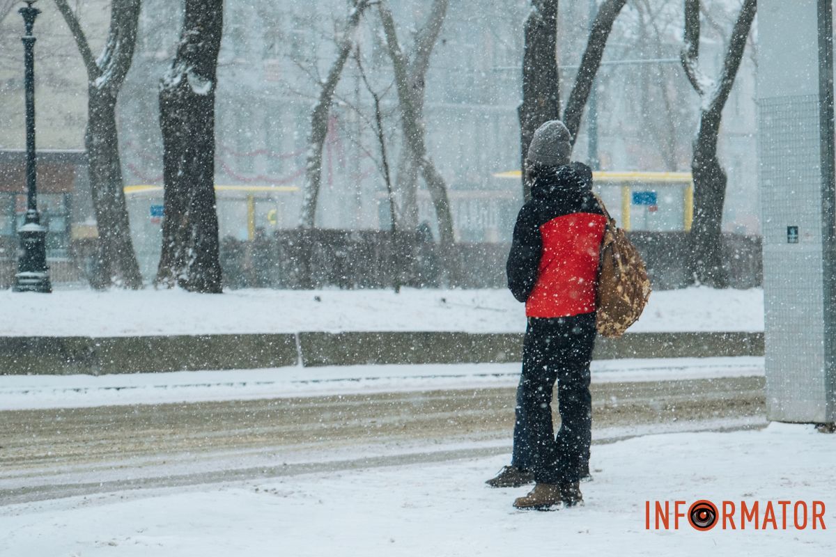 У Дніпрі, 20 лютого зранку була ожеледиця