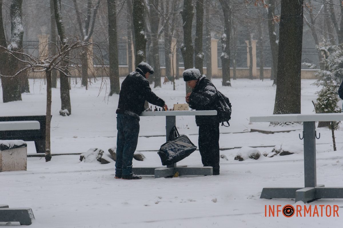 Гравці не зважають на холод
