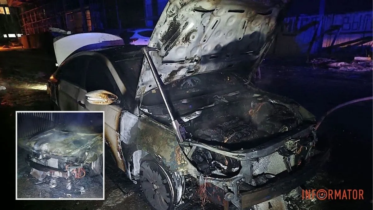 Спалив авто через ревнощі: у Дніпрі затримали 36-річного чоловіка