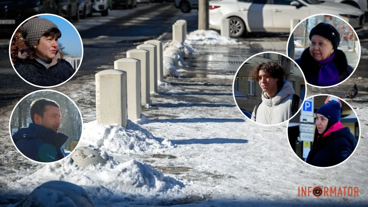 “Залежить від району”: як дніпряни оцінюють прибирання снігу в місті та боротьбу з ожеледицею