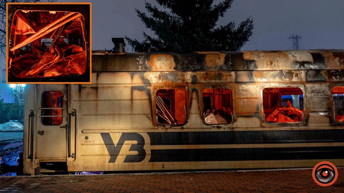 “Це пульс болю”: митець із Дніпра перетворив на артінсталяцію вагон поїзда, на який ворог спрямував БпЛА