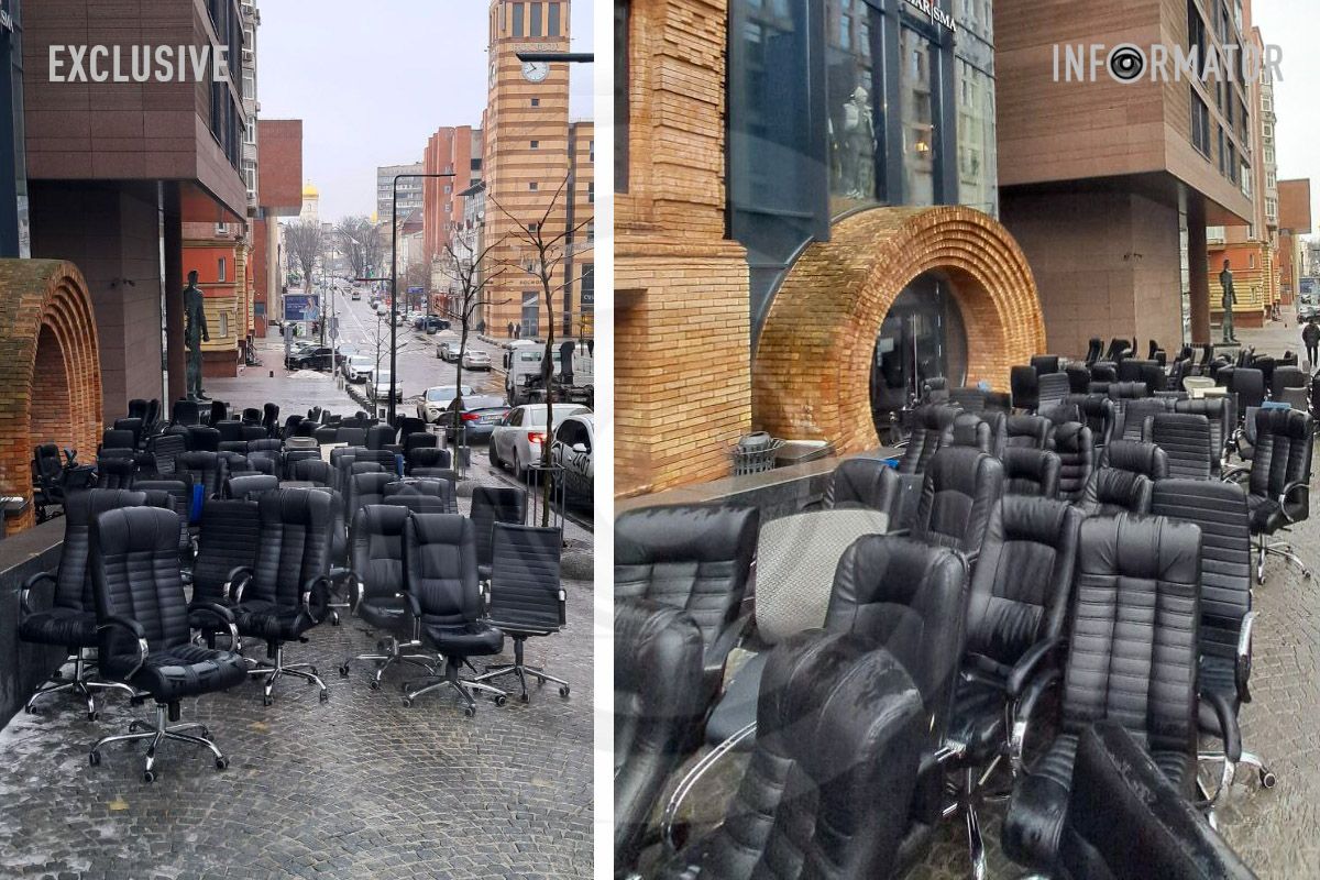 На вулиці Шевченка у Дніпрі На вулиці Шевченка у Дніпрі