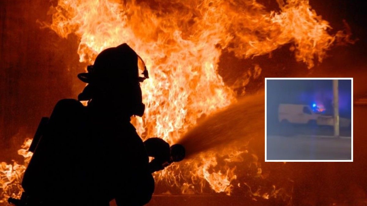 У Дніпрі біля "Приозерного" горіла будівля: всередині були людські рештки