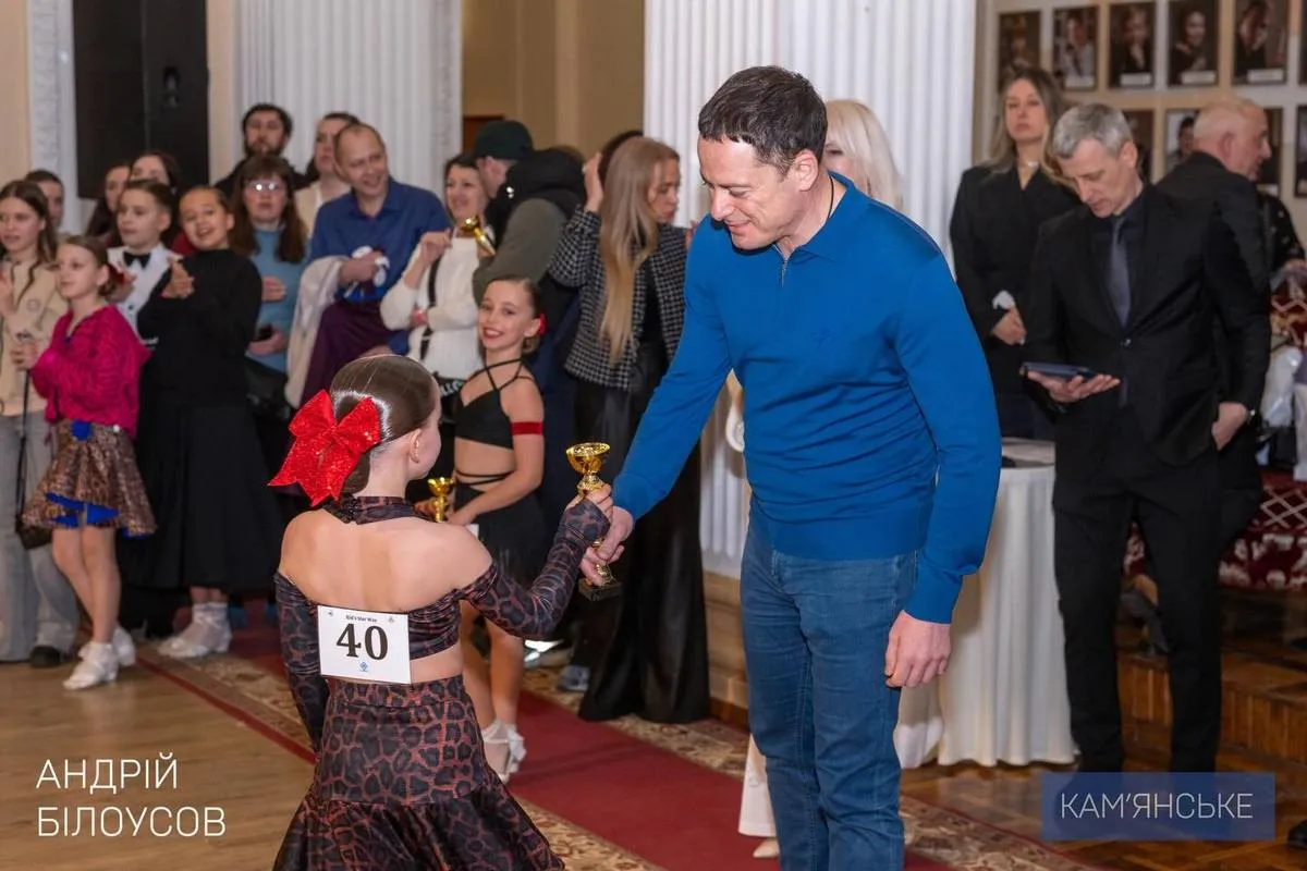 Проводить ансамбль бального танцю «Лілея» У Кам’янському пройшов фестиваль бального танцю Kids STAR WAY» 3