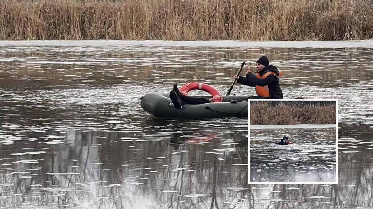 У Дніпропетровській області чоловік провалився під кригу на річці Самар