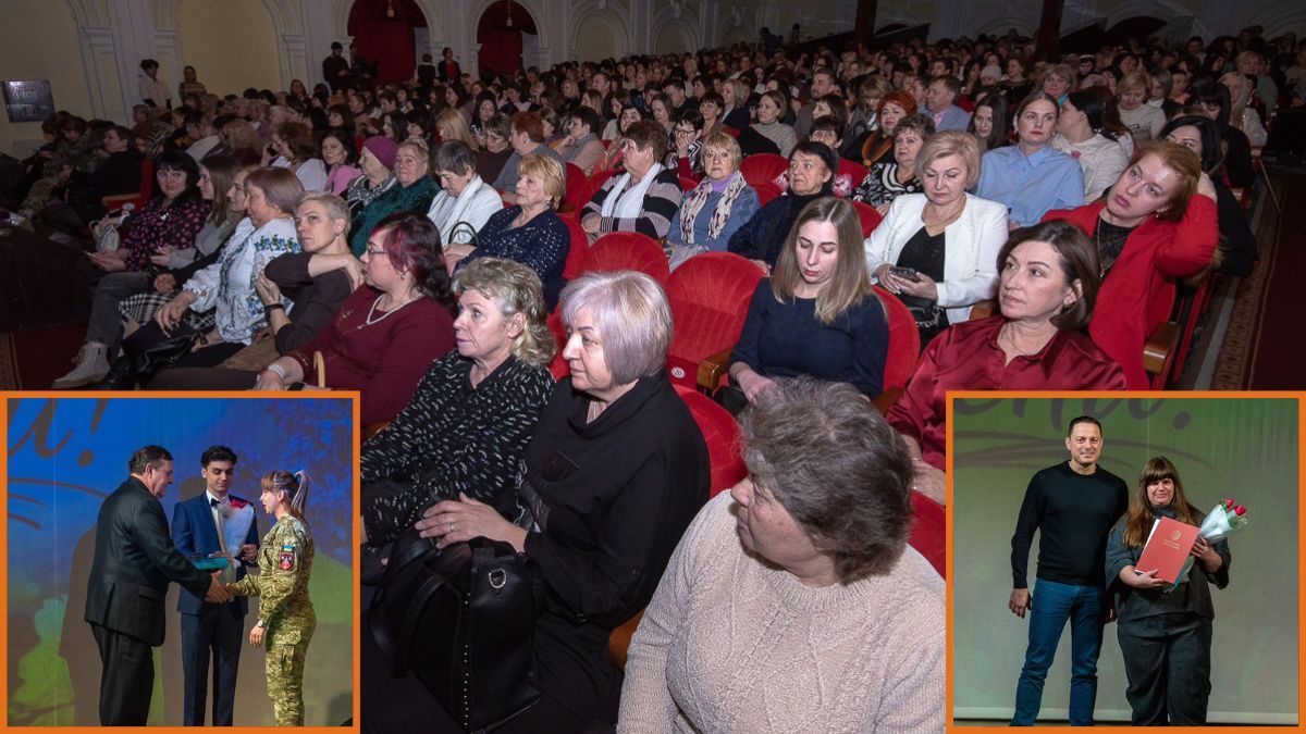 У Кам’янському у стінах театру імені Лесі Українки привітали жінок з нагоди прийдешнього свята 8 березня