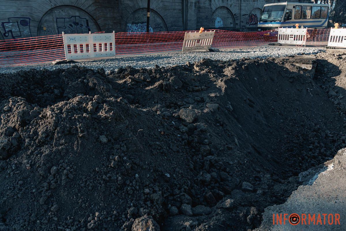 Провалля на Пастера у Дніпрі: як просуваються ремонтні роботи 9