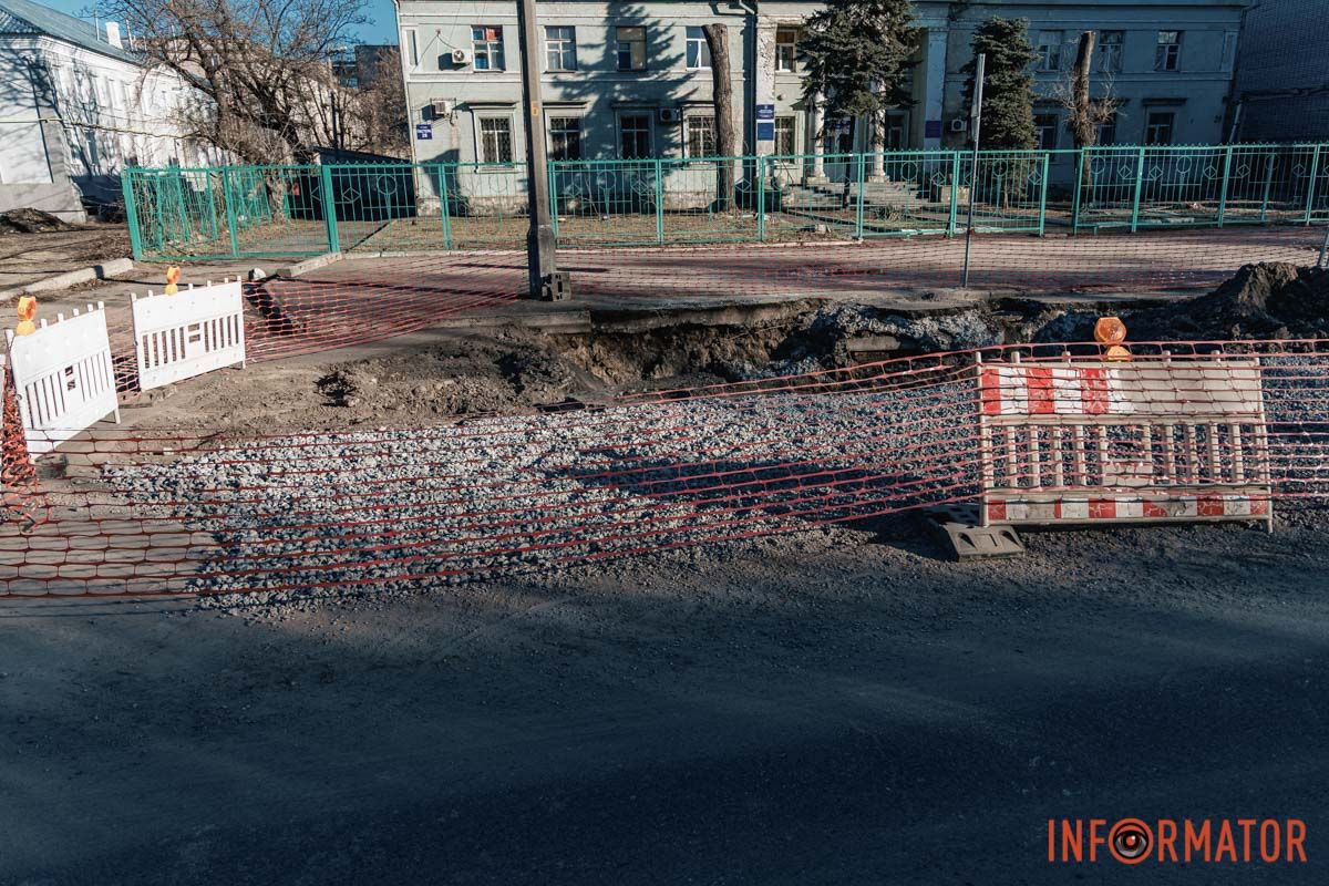 Провалля на Пастера у Дніпрі: як просуваються ремонтні роботи 8