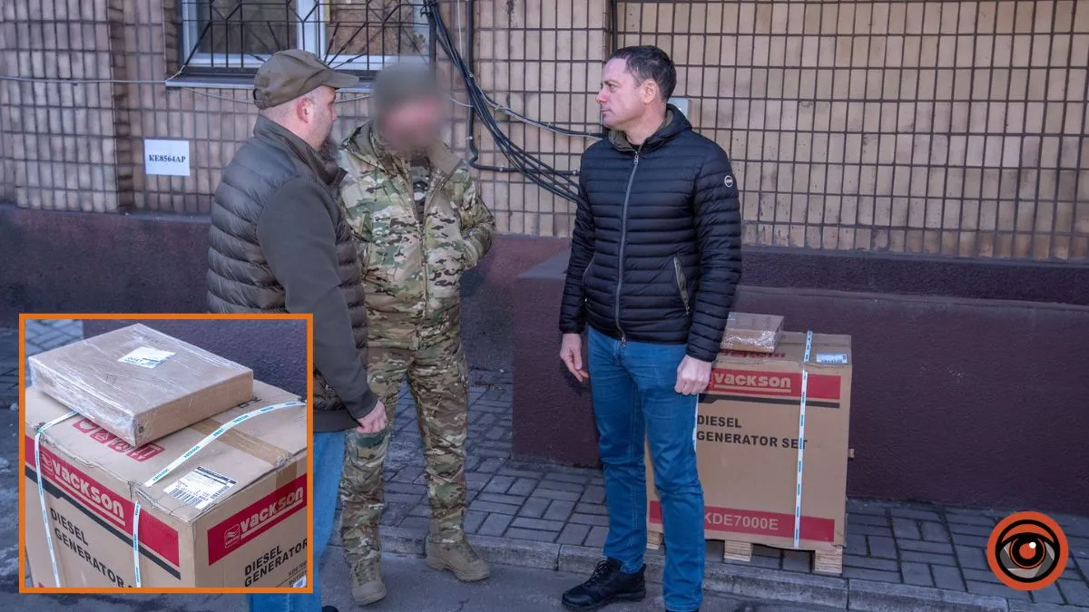 Керівництво міської ради Кам’янського придбали генератор та Starlink для тактичного угрупування “Куп’янськ”