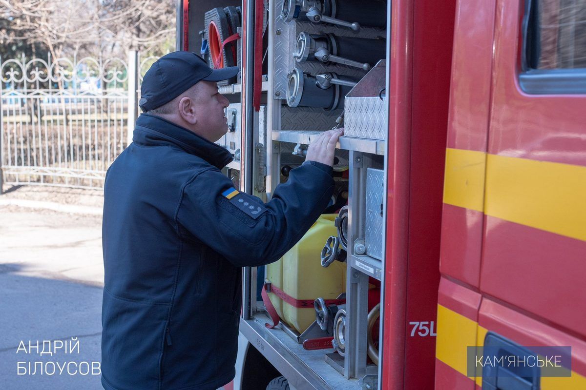У Кам’янське прибула пожежна машина з Німеччини 3
