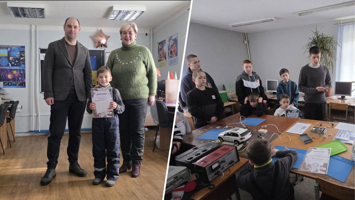 Нардеп Кисилевський у Дніпрі вручив грамоти та дипломи дітям, які стали призерами міських, обласних та всеукраїнських конкурсів