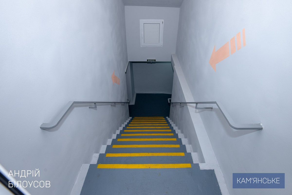 У Кам’янському завершують укриття у Науковому ліцеї імені Анатолія Лигуна 1