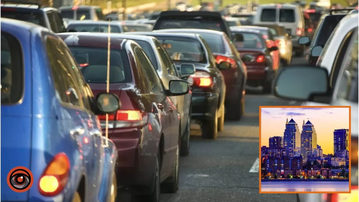 У Дніпрі на Слобожанському проспекті ускладнений рух: причина