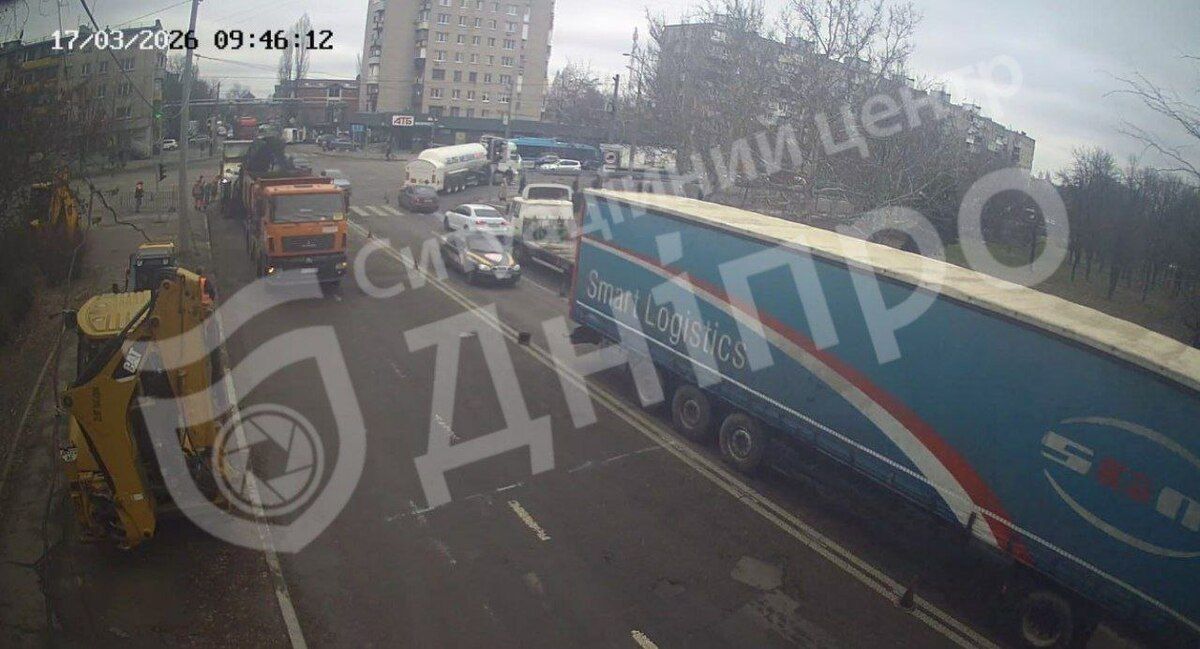 на Слобожанському проспекті ускладнений рух