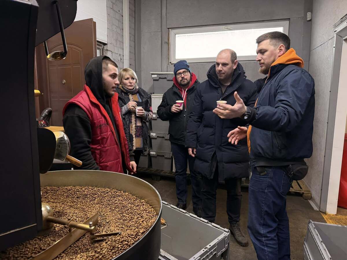 Народний депутат Дмитро Кисилевський відвідав фірму Perea Coffee family у Дніпрі