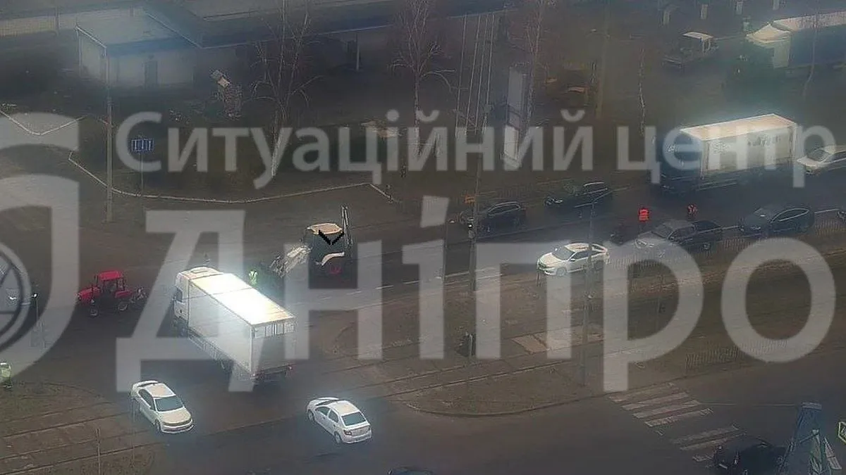 Ремонт дороги на Донецькому шосе