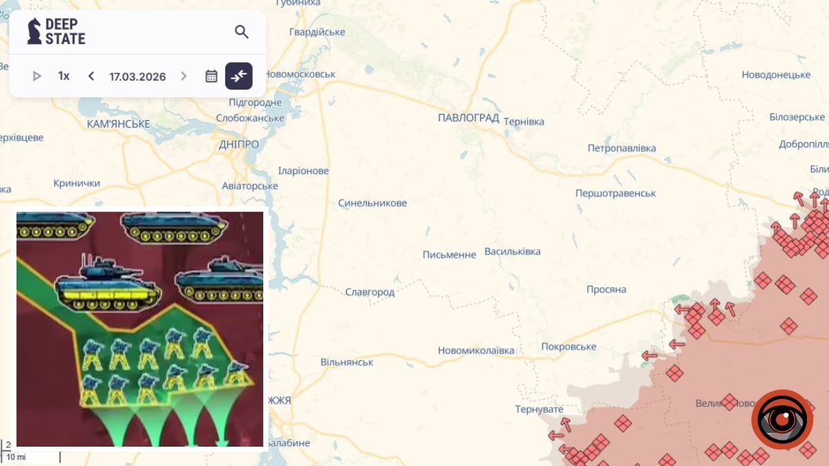 Українські військові відкинули ворога поблизу Березового у Дніпропетровській області – DeepState