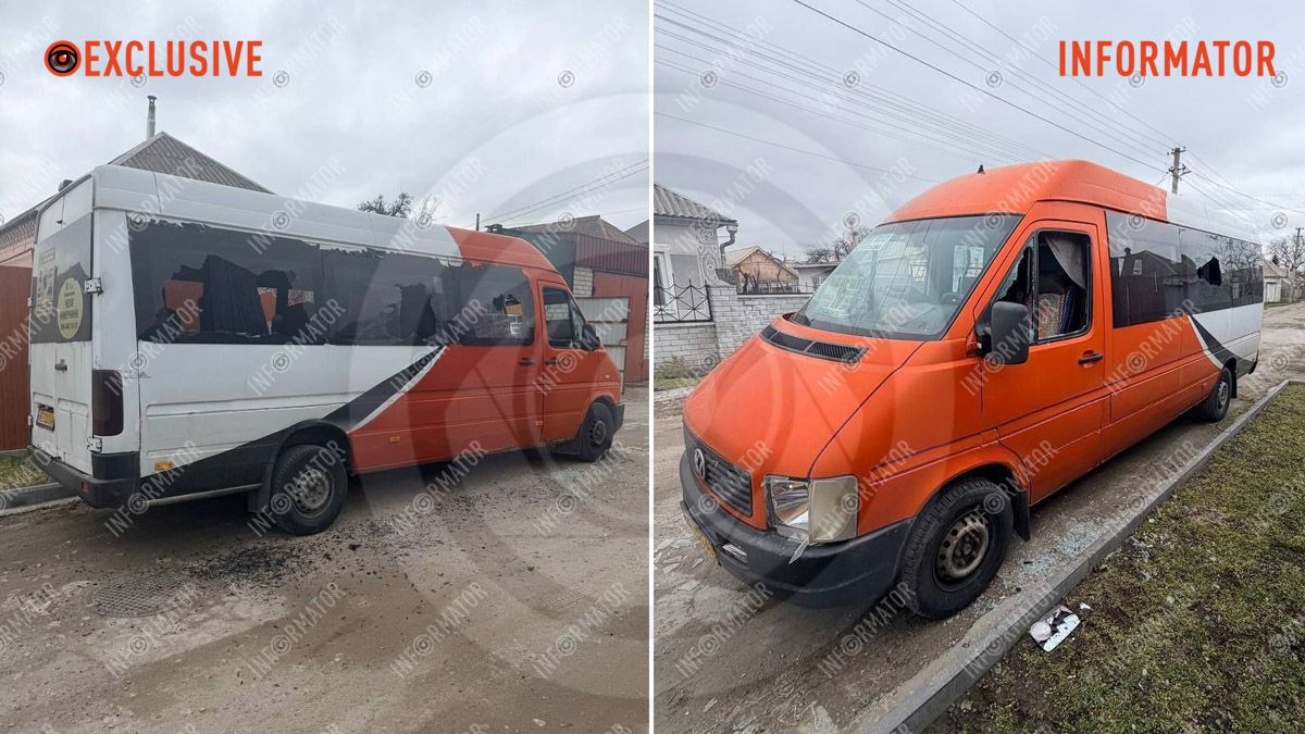 На лівому березі Дніпра знайшли потрощену маршрутку №115: що кажуть у поліції