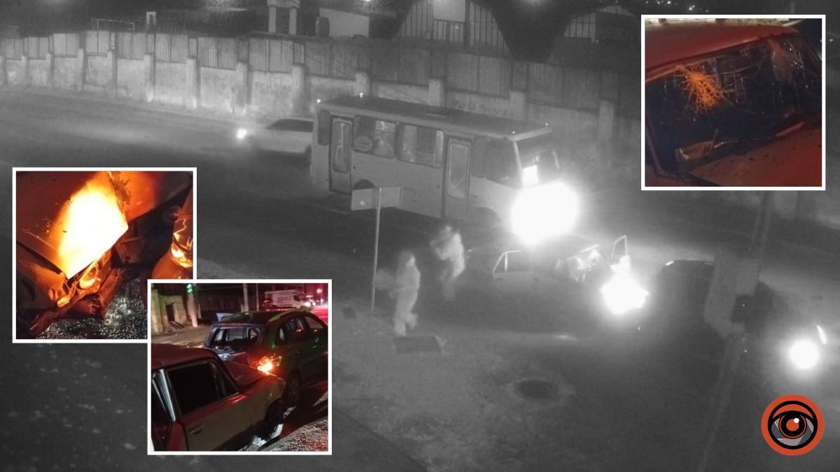 Відео моменту ДТП: у Дніпрі на Янтарній з ВАЗ, який влетів у Renault, розбіглися підлітки