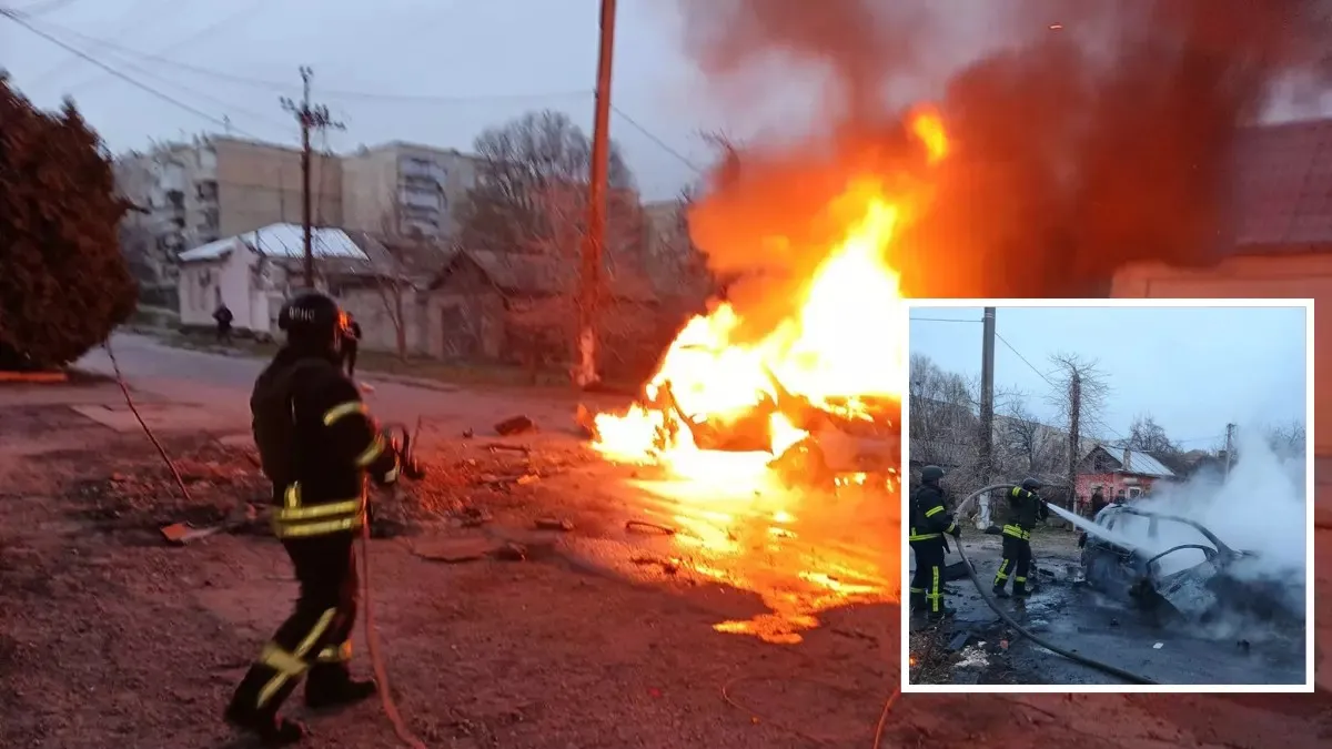 У Нікополі ворожий дрон влучив в машину та забрав життя двох людей