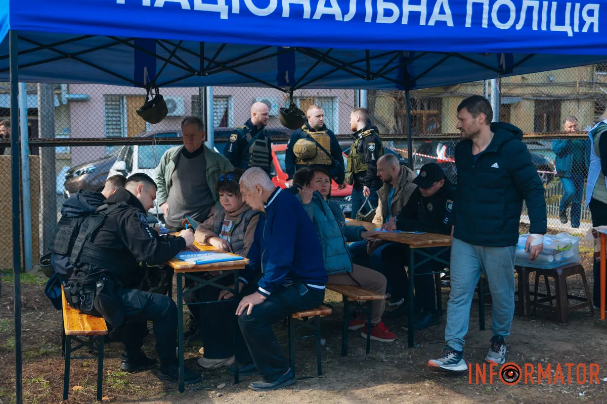 Поліція рорзорнула намет на місці фотореп 6