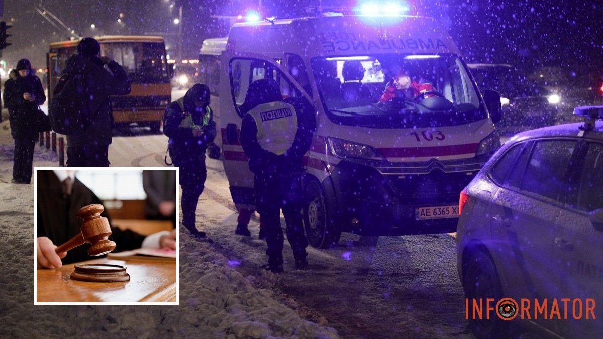 У Дніпрі на Перемозі водій автобуса №157А поїхав на “червоний” та збив двох жінок на переході: чоловіка судитимуть