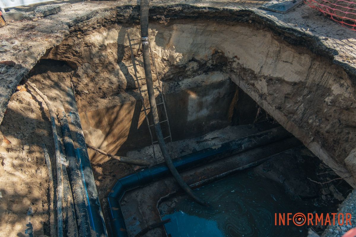 Як у Дніпрі просувається ремонт дороги на Перемозі, де провалився під землю сміттєвоз 9