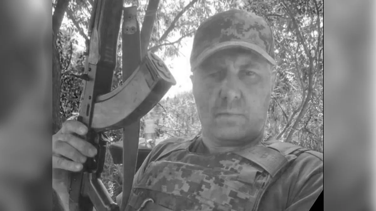 На Курському напрямку загинув 47-річний воїн із Дніпропетровської області В'ячеслав Шевчик