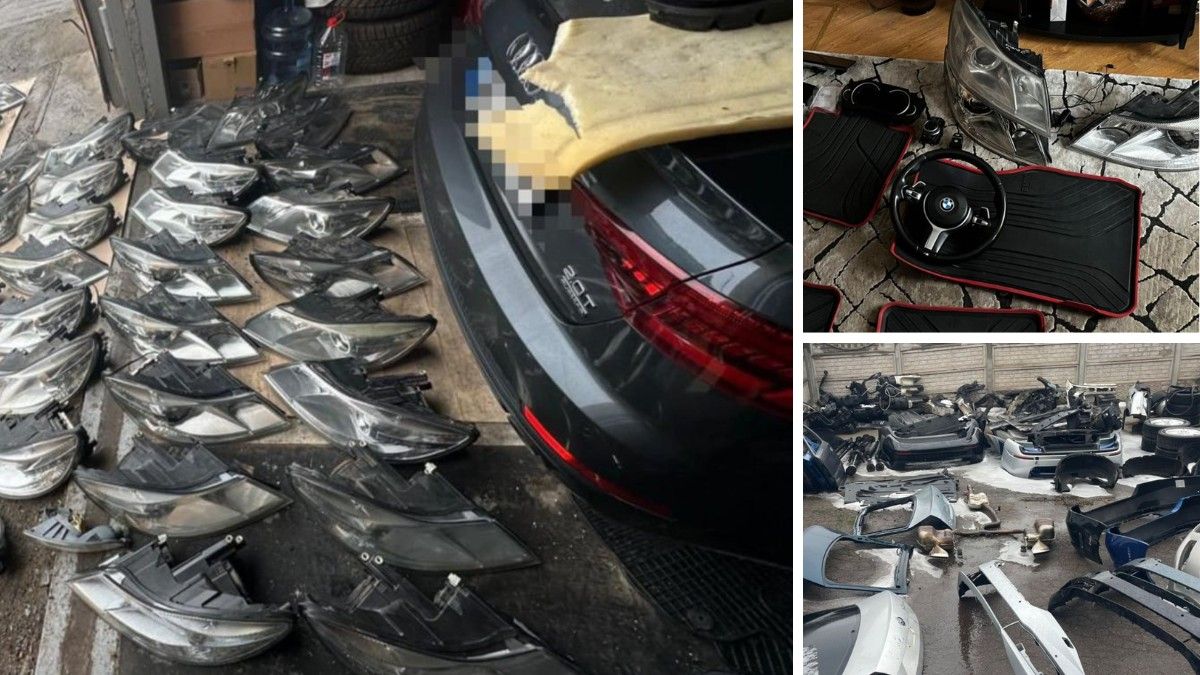 Фары, зеркала, капоты: в Днепре двое мужчин за несколько месяцев украли запчастей с автомобилей на 2,5 миллиона гривен