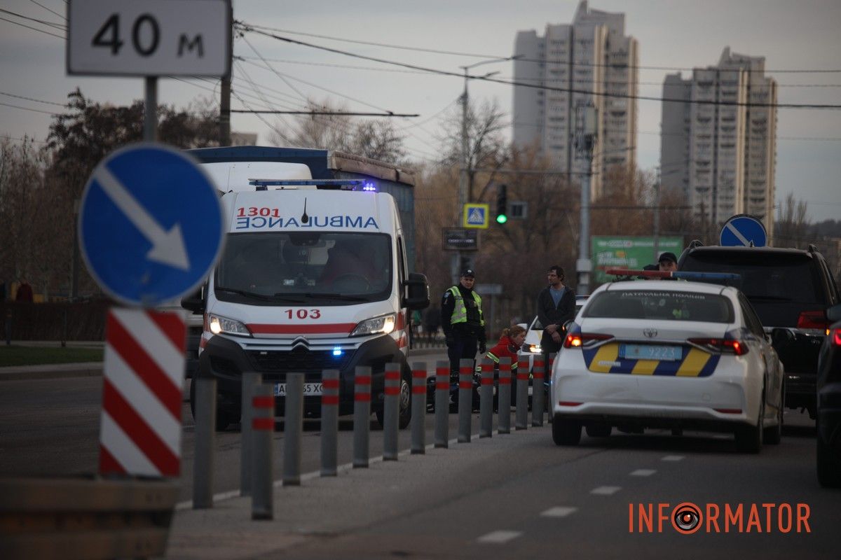Водію двоколісного надали допомогу