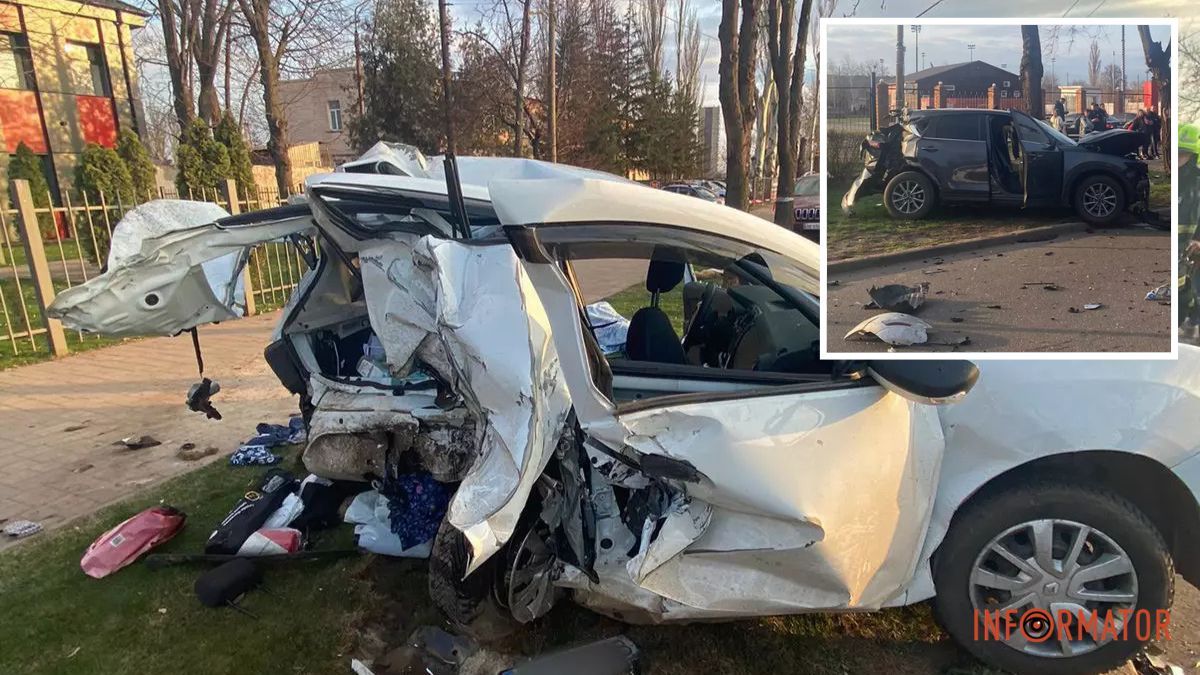 Загинули двоє людей та песик: у Кривому Розі зіткнулися Mazda, Renault  та Skoda