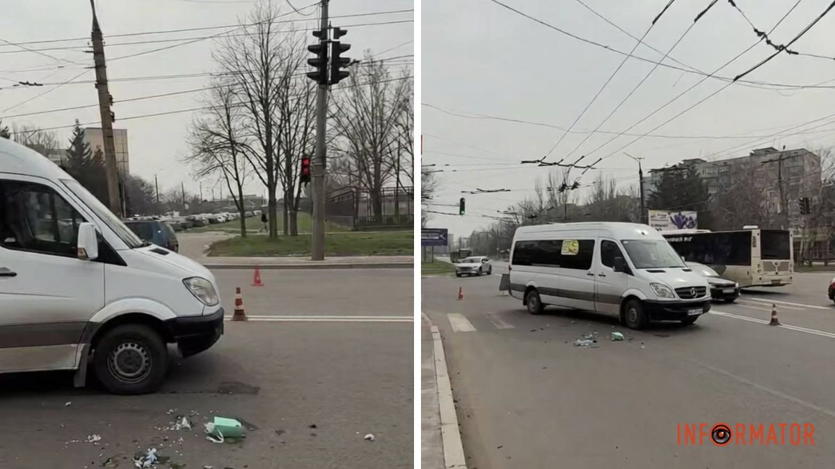 Маршрутка збила дівчину у Кривому Розі: постраждалу забрали до лікарні