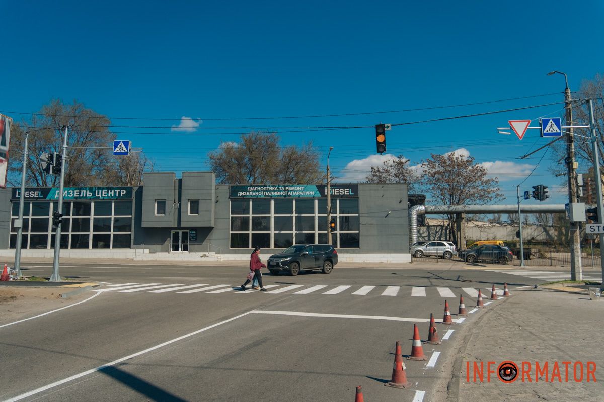Ділянку адаптують для пішоходів Ділянку адаптують для пішоходів