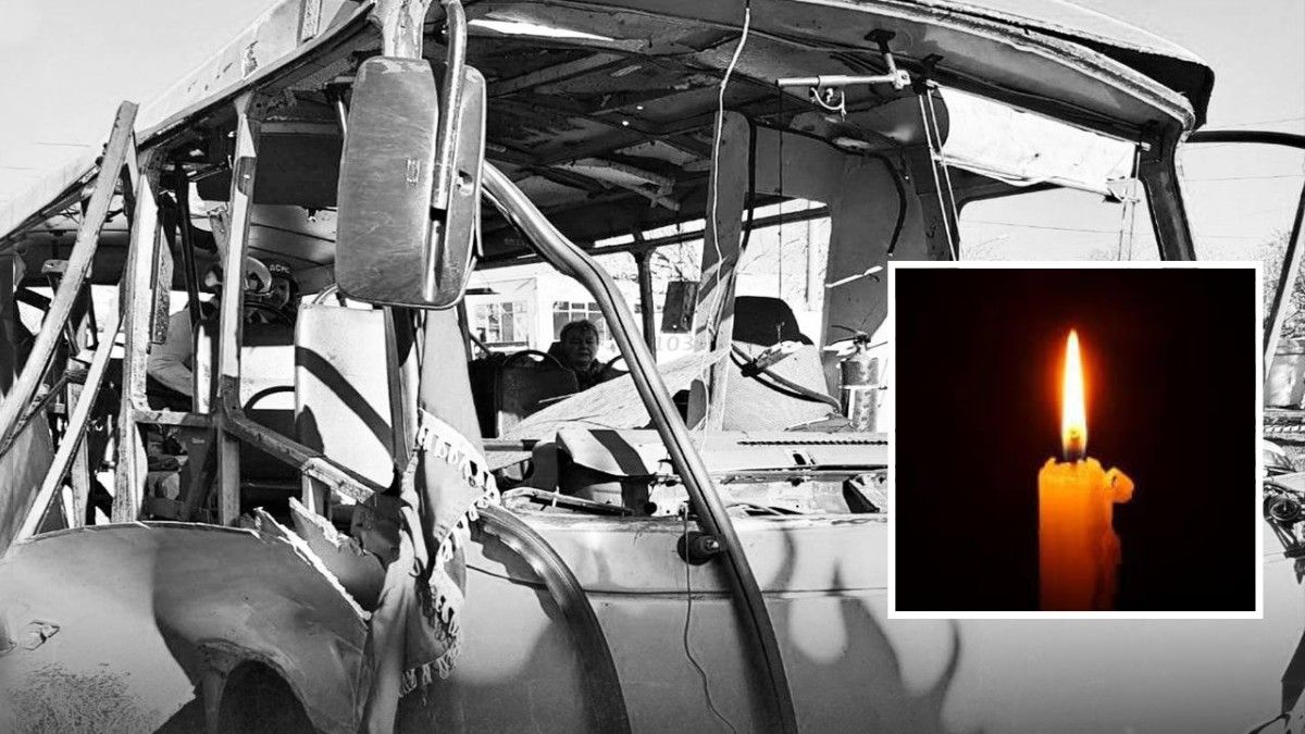 Ворожий удар по автобусу у Нікополі: у місті оголосили день жалоби