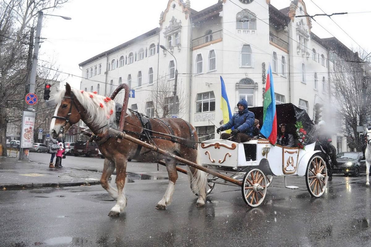 Браслет і карета на проспекті Дмитра Яворницького коники 3