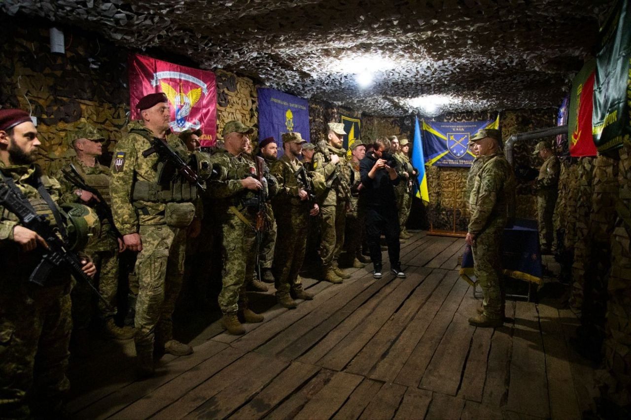 Главнокомандующий Вооруженными силами Украины Александр Сырский совершил рабочую поездку на Покровское направление