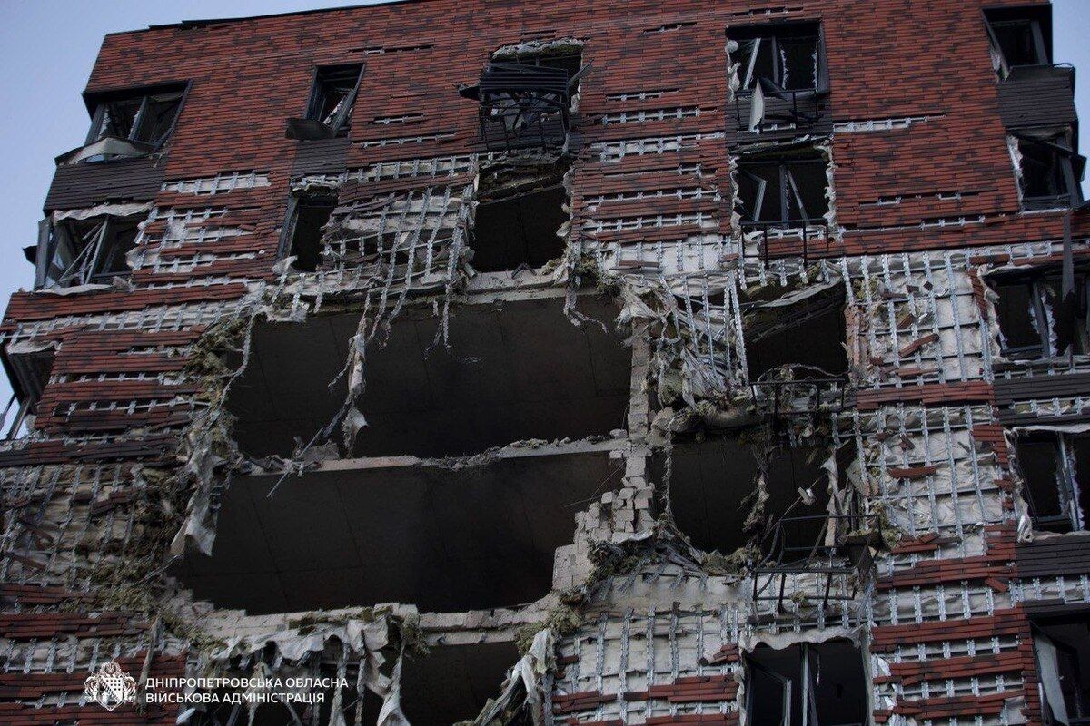 Ворог атакував Дніпро Ворог атакував Дніпро