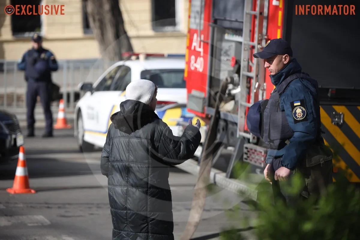 Перекрытая улица