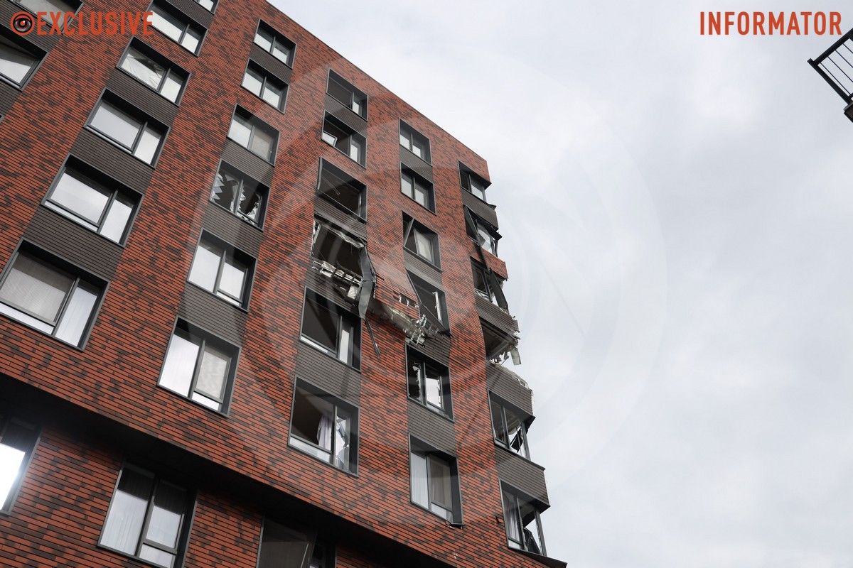 Как Днепр приходит в себя после пережитой атаки дронами 32